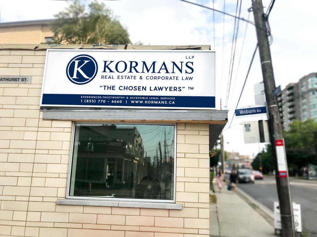 Kormans LLP Toronto Office